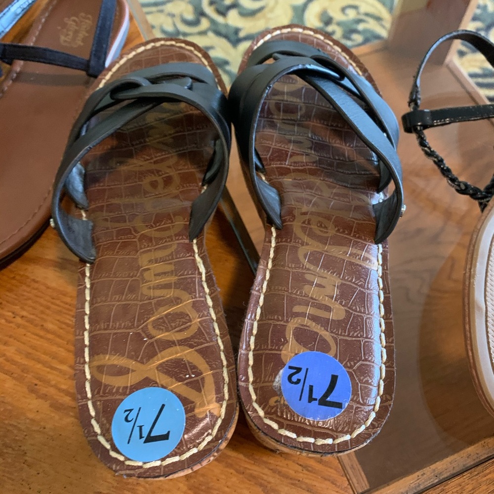 Sam Edelman wedge sandals NWT sz 7.5